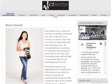Tablet Screenshot of jinsookchothomas.com